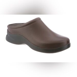 KLOGS Edge Slip On Comfort Shoes Sz 10 Unisex Brown Restaurant Chef Waitress NEW